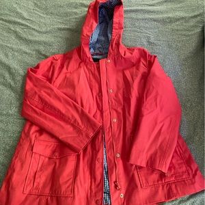 Talbots Petites Short Rain Jacket